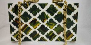 NEW DIFFERENT DESIGN BONE INLAY CLUTCHES WITH BRASS