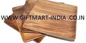Wooden Handmade Dinnerware Small Tray