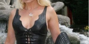 W8 Women Leather Top
