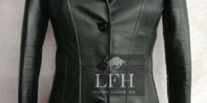 W9 Women Leather Blazer
