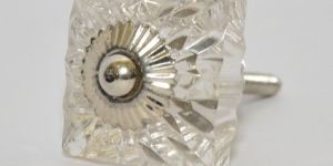 Square Glass Cabinet Knobs