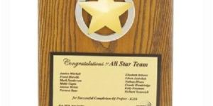 Customized Wooden Plaque