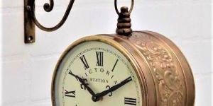 Brass Victorian Clock