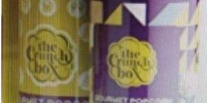 Empty Printed Tin Box