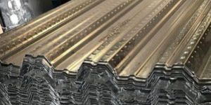 Galvanized Iron 51/240 GI Embossed Metal Deck Sheet