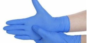 100 Pcs Nitrile Blue Durable Rubber Cleaning Hand Gloves Powder Latex