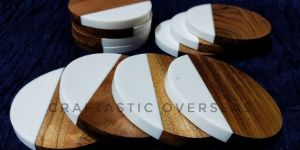 Resin+Wood Coaster