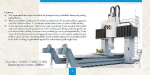 Double Column VMC Machine