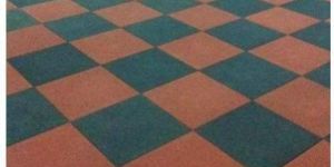 Designer Rubber Flooring Tile