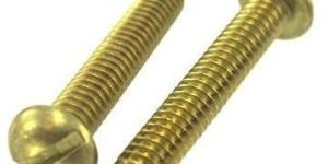 Brass Finish Machine Screw