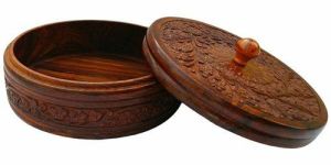 Wooden Chapati Box