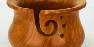 Wooden Yarn Bowl
