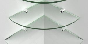Glass Corner Shelf