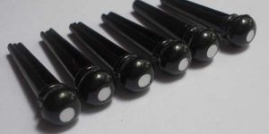 X-TAG Guitar Bridge Pin for Acoustic Guitar-Black