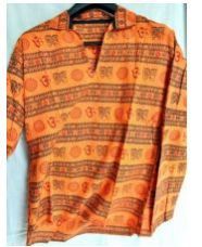Mantra Printed Cotton Short Kurta