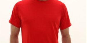 Ruffty Round Neck Cotton T-Shirt