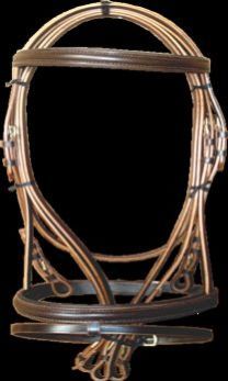 Article No. SI-330I Leather Bridles