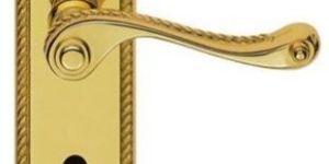 Brass Lever Lock Door Handle