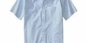 Men Plain Half Sleeve Shirt