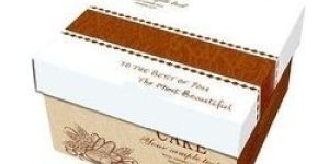 Printed Cake Box