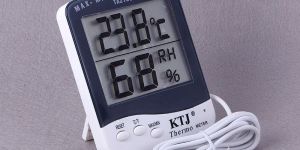 Large Screen Household Probe Hygrometer Thermometer