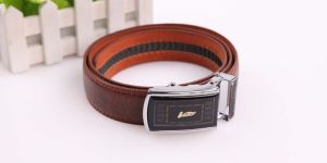 Men Automatic Round Belt Buckle