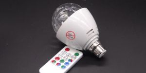 Remote Control LED Bulb E27 B22 Lamp Holder Optional