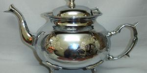 Tea Pot Nickle Plated