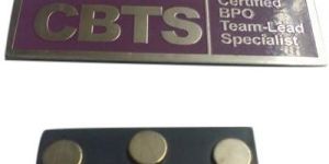 Metal Name Badges