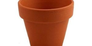 Round Clay Garden Pot