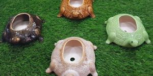 Turtle Shape Ceramic Flower Pot