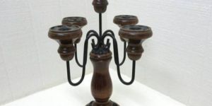 Wooden Candle Holder