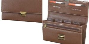 Leather Clutch Purse