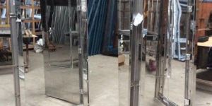 Stylish Stainless Steel Door
