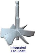 Integrated Fan Shaft