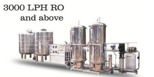 3000 LPH SS RO Plant