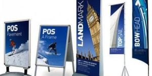 Outdoor Banner Stand