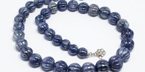 Moonstone Melon Beads Necklace