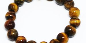 TIger,s Eye Beaded Gemstone Bracelet
