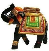 Wooden Elephant Statue