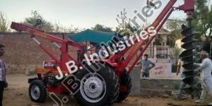 Tractor Mounted Pit Making Machine