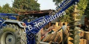 Tractor Mounted Post Hole Digger