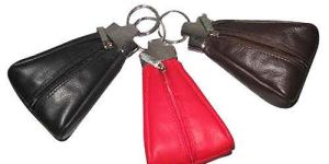 Stylish Leather Keychain