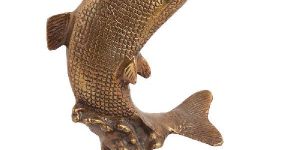 Brass Fish Statue