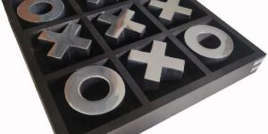 Wooden Tic Tac Toe Game