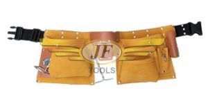 10 Pockets Split Leather Carpenter Apron