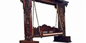 3 Seater Wooden Swing