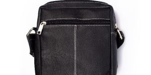 LEATHER UNISEX SLING BAG SMALL