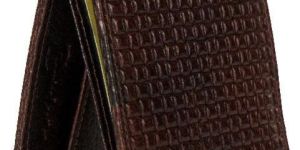 Mens Textured Leather Wallet