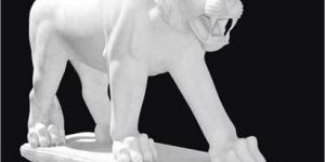 Marble Tiger Statue